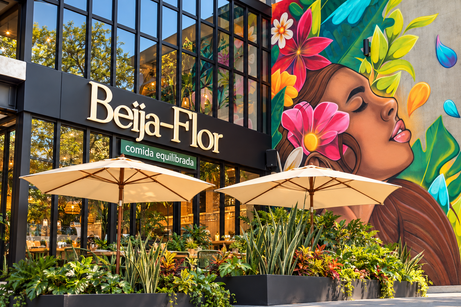 Vista exterior de Beija-Flor